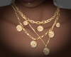 Coin Gold Necklace