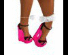 ~PC~HOT PINK WEDGE