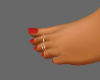 Rx: big apple red pedi