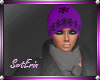 !E! Snowflake Hat Purple