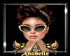 Gold Cateye Glasess