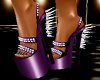 Spiked Heels/Purple