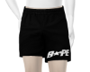 blk. bapesta shorts