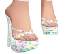 Summer Flower Heels