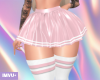 Pink Skirt + Thigh Highs