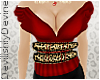 {DD} Faishonable Top Red