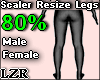 Scaler Legs M-F 80%