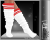 ! White Red Socks