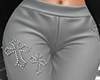 Grey Cross Sweats