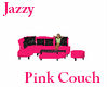 Pink & Black Couch