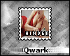 ® Stamp : Hinder