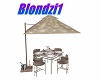 Patio set  ,table
