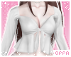 ♡ spring top | wht