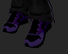 Black/Purple Sneakers