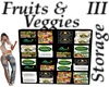 Fruits & Veggies Storage