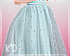 LBlue Bridesmaid Skirt