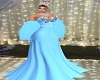 Blue Crystal Dress