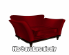 Red 3 Person Chair