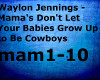 Waylon Jennings - Mama's