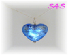 Blue Heart necklace
