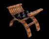 =G= S-Black Roman Chair