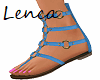 Blue sandal