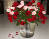 Vase Rose Petals