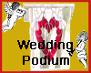 Wedding Podium