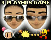 4 Players Bomber Pac Man