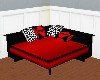 Red/Black Bed w/Poses