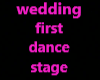 wedding dance stage