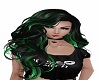 Zeneidi Blk green hair
