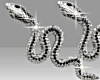 Snake Silver Earrings