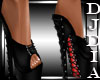 Blk&Red Corset Heels