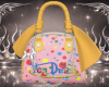 Von Pink Polka Dot Bag F