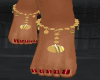 Feet Gold Bracelets