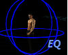 EQ blue rave light