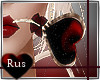 Rus: *V* heart in mouth