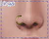 Nose Piercing R - Gold