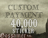G.Support Sticker~40k
