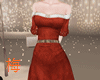 梅 holiday red dress