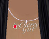 cherry girl necklace