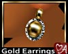 .a Gold Diamond Earrings