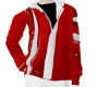Red/White Hoodie