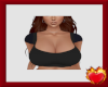 Black Crop Shirt
