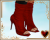 Red Open Toe Heels