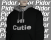 P. Black Hoodie V4