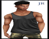 [JR] MuscleTank Black