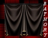 Black & Gold Curtain