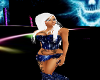 blue sparkle rave